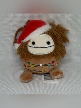 Squishmallows Santa Benny Clip